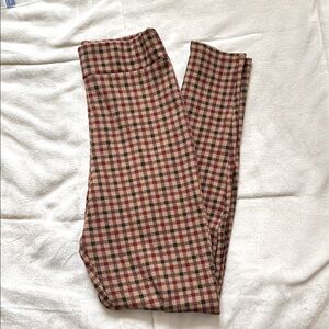 Plaid Checkered Pants